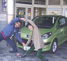 「上野1号、2号と一緒に」