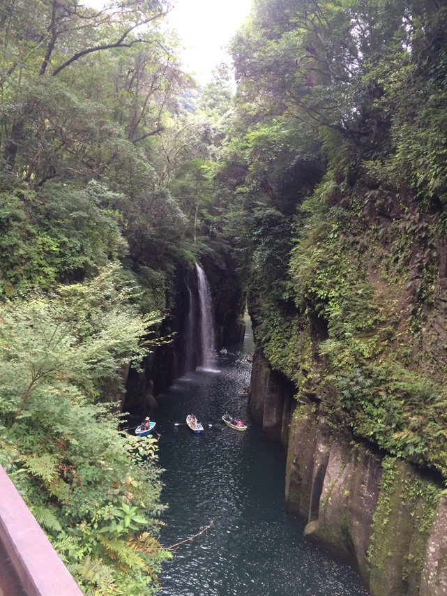 高千穂峡！