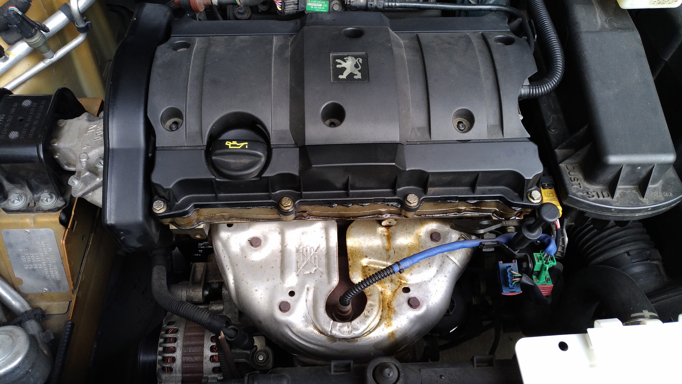 オイル漏れにご注意ください