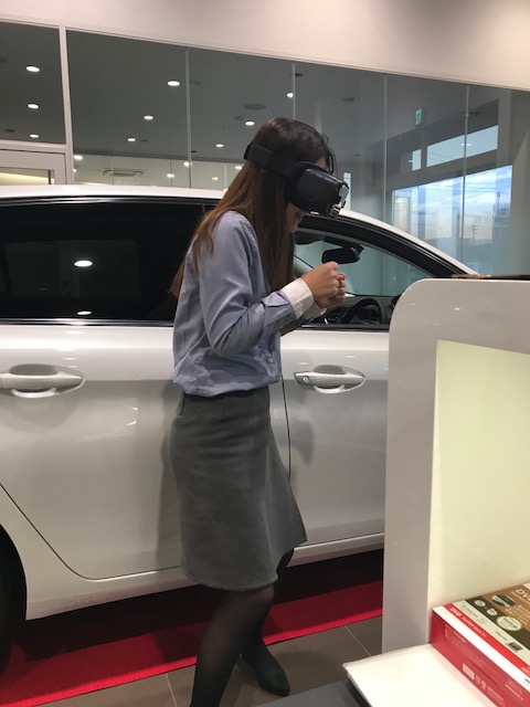 VR体験!!