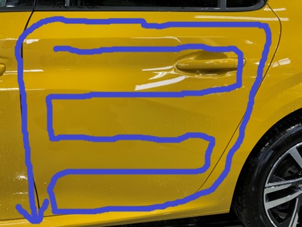 手洗い洗車について