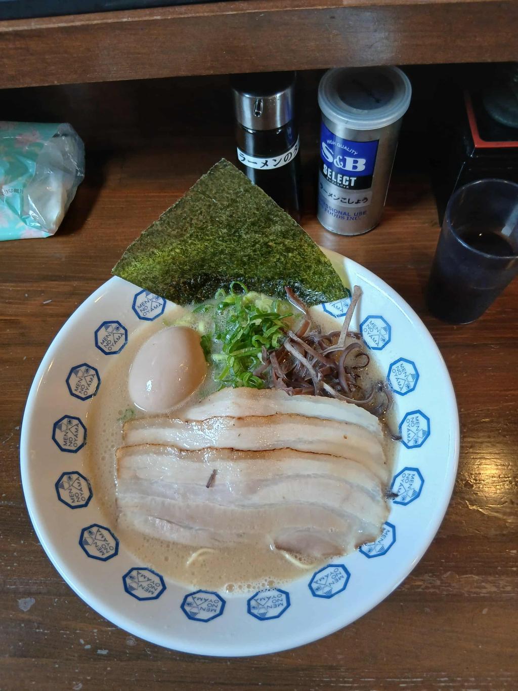 玉名ラーメンとは違う豚骨ラーメン