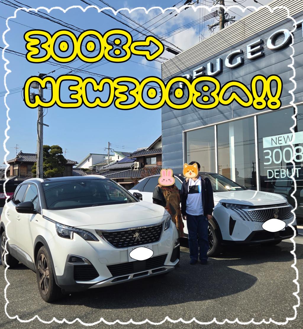 NEW3008ご納車