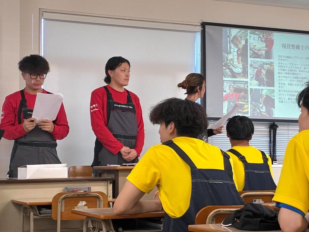 🚗✨【九州工科自動車専門学校 出張授業】