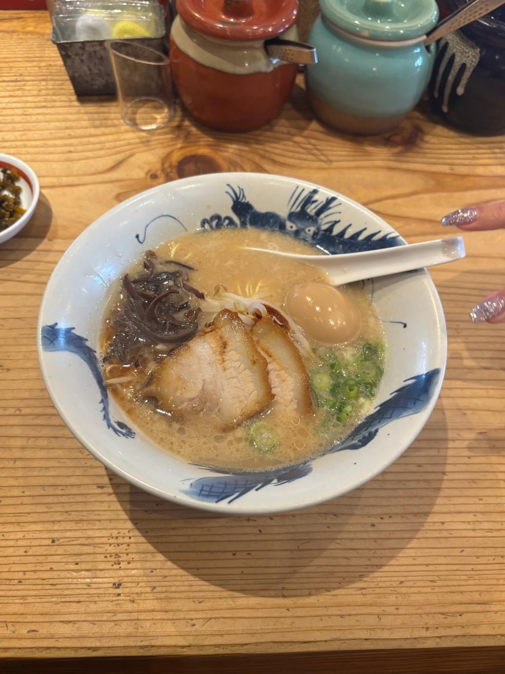 明日からのグランメッセに向けて決起ラーメン🍜